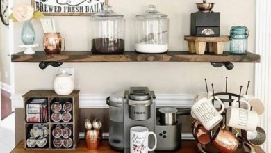 Photo of لعشاق القهوة………٣٠ فكرة مميزة لتصميم ركن للقهوة في منزلك