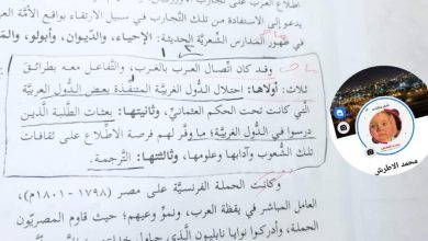 Photo of حل اسئلة امتحان العربي الورقة الثانية